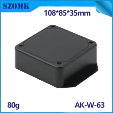 China ABS Plastic Wall Mount Black Project Box AK-W-63 fabrikant