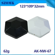 中国 ABS infrared wireless router AP smart gateway home controller enclosure AK-NW-67 制造商