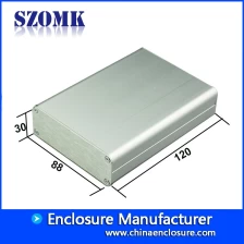 China Caixa de distribuição de caixa de projeto de caso de instrumento de alumínio fabricante