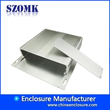 China C5 Aluminium behuizing voor stroomvoorziening aluminium extrusieelektronica behuizing 50 * 250 * 160mm fabrikant