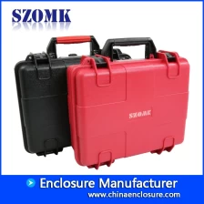 China China SZOMK IP 67 hard plastic classic ABS toolbox parameters AK-18-01 280*246*106mm factory manufacturer
