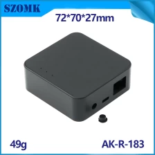 China Customizable Professional Design Cheap Price Plastic Circuit breaker Box Battery Case Anodized Diy Hot Selling Abs Boxes AK-R-183 manufacturer