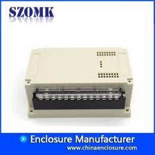 porcelana DIN Rail Terminal Block Enclosure Plastic Control Box Chinese supply SZOMK  155*110*60mm fabricante