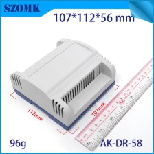 China Electrical equipment szomk din rail plastic enclosure AK-DR-58 manufacturer