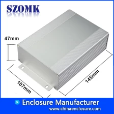 China Electronic aluminum extrusion cabinet project box manufacturer