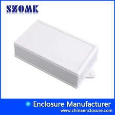 porcelana Gabinete electrónico montaje en pared abs carcasa de plástico caja de conexiones szomk para placa PCB AK-W-09 145 * 85 * 40 mm fabricante