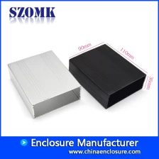 China Extruded aluminum enclosure electronics project box/AK-C-C78 manufacturer
