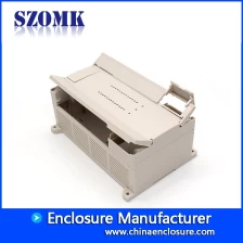 China Fornecimento de fábrica multi-função caixa de controle industrial caixa de controle plástico din-rail AK-P-21 168 * 115 * 75mm fabricante
