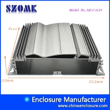 China Good design of high-quality aluminum alloy shell slider 52x252mm，AK-C-A34 manufacturer