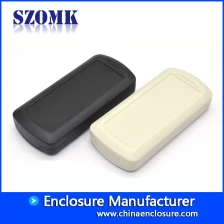 China Good quality Handheld plastic enclsoure with Taiwan Chimei abs material  supplier  AK-H-38  130*60*26.5mm manufacturer