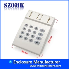 porcelana GuangDong high quality equipment door alarm 125X90X37mm ABS plastic electronics with keyboard enclosure surrly/AK-R-151 fabricante