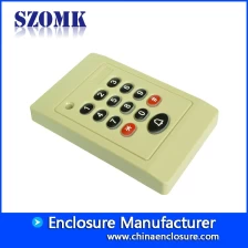 porcelana Guangdong high quality abs plastic 115X75X15.5mm access control with key board enclosure supply/AK-R-23 fabricante