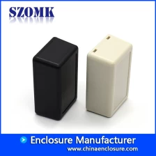 China High Quality Black ABS Plastic Standard Enclosure from SZOMK/AK-S-14/62x37x25mm manufacturer