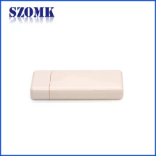 China IP54 Kunststoff Kein Standard ABS USB Stecker Gehäuse Projekt Gehäuse Box / 80 * 32 * 12mm / AK-N-37 Hersteller