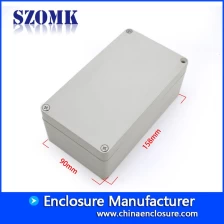porcelana SZOMK Caja eléctrica a prueba de agua carcasa de caja de conexiones de protección de pcb caja de color gris industrial AK-B-2 158 * 90 * 60 mm fabricante