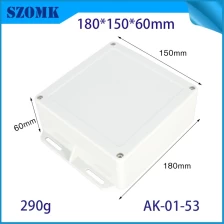 China IP66 180*150*60mm Waterproof Outdoor Plastic Wall Mounting Junction box AK-01-53 manufacturer