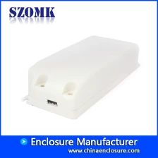 porcelana Recinto de la fuente del conductor del plástico LED del ABS del nuevo diseño de szomk / 100 * 39 * 22m m / AK-24 fabricante