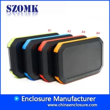China China new product 126X80X20mm abs plastic hand held project enclosure manufacture/AK-H-77 manufacturer