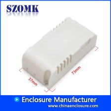 China New type plastic electrical LED enclosure for power supply AK-44 73*37*24mm manufacturer