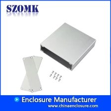 China OEM Aluminum Extrusion Case Extruded junction box for PCB AK-C-C2  25*98*100mm manufacturer