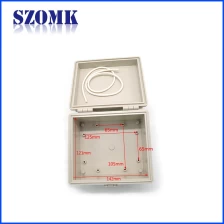 China Caixa de plástico abs caixa pequena ip 65 caso de abas jaqueta à prova d'água gabinetes szomk para eletrônicos / 160 * 140 * 85mm / AK-01-35 fabricante