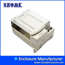 China Plastic din rail wall mount enclosures  instrument casing AK-DR-17  125x110x65mm manufacturer