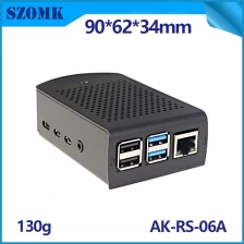 China Raspberry Pi 4 Case With Fan And Heatsink Best Cooling For Zero W Camera Argon Hat Passive Sata One Outdoor Enclosure Battery AK-RS-06A manufacturer