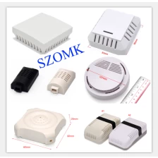 China SZOMK Diferentes tipos de caixas de sensores eletrônicos de design eletrônico personalizadas para caixas de detectores de umidade / temperatura / fumaça fabricante