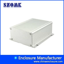 China SZOMK Diy Extruded Aluminum Electronic Enclosures for power supply AK-C-A8 38*88*100 mm manufacturer