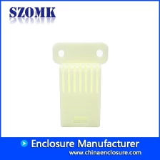 الصين SZOMK OEM الضميمة مربع صغير من البلاستيك ABS مربع تقاطع الإلكترونية لثنائي الفينيل متعدد الكلور AK-N-20 59x40x19mm الصانع