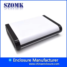 China SZOMK Plastic ABS Network WIFI Router Enclosure Boxes, AK-NW-40, 128x82x26mm manufacturer