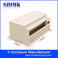 China SZOMK abs plastic behuizing printplaat houder aansluitdoos voor elektronica AK-P-34 300x110x60mm fabrikant