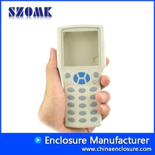 China SZOMK abs plastic handheld enclosure 2 AA battery electronics junction boxes AK-H-24 139*65*26mm manufacturer