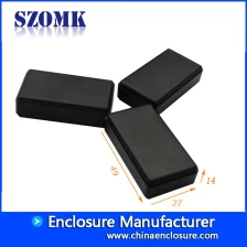 الصين SZOMK الإلكترونية ABS البلاستيك الضميمة مربع التوزيع الكهربائي لدرجة الحرارة والرطوبة الاستشعار AK-S-34 14 * 27 * 49MM الصانع