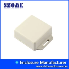 الصين SZOMK العلبة الإلكترونية الجدار تصاعد ABS حالة السكن البلاستيك ل PCB AK-W-44 51x51x20mm الصانع