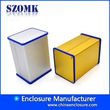 중국 화면 직물 용 SZOMK 압출 트롤리 핸들 알루미늄 케이스 제조업체