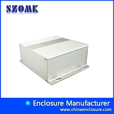 porcelana Caja de conexiones de aluminio extruido de caja metálica SZOMK para electrónica AK-C-A6 71 * 190 * 155 mm fabricante