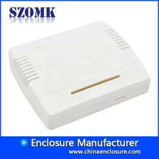 porcelana Caja de red de plástico SZOMK Caja de enrutador wifi eléctrico ABS 120 * 100 * 28 mm AK-NW-13 fabricante