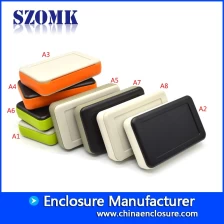 porcelana SZOMK fuente de alimentación caja de plástico de mano abs fabricación de caja de plástico fabricante
