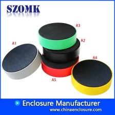 China SZOMK shenzhen injection plastic electric box for PCB enclosure 100*32mm abs plastic housing for electronic equipment AK-S-122 manufacturer