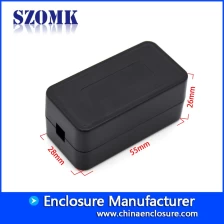 Chine Boîtes de jonction en plastique pour abs standard avec boîtier électronique SZOMK pour carte de circuit imprimé AK-S-119 55X28X26mm fabricant