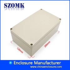 China Shenzhen IP65 high quality outdoors 200X120X72mm abs plastic junction waterproof enclosure supply/AK-B-1 manufacturer