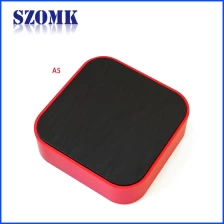 China SZOMK smart home circular fence wireless circular fence housing for AK-S-123 98X98X32mm Bluetooth wireless devices manufacturer