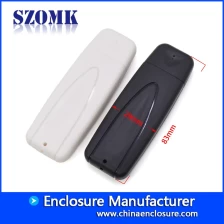 Китай Shenzhen new product semitransparent abs plastic USB 83X29X14mm junction enclosure supply/AK-N-62 производителя