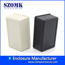 China Small abs plastic enclosure electronic junction box from szomk AK-S-08 40*65*105mm manufacturer