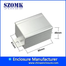 China Wall mounting extruded aluminum enclosure electric amplifier AK-C-C58 manufacturer