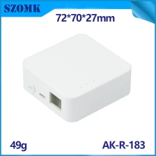 China Wholesale Plastic enclosures box Circuit gateway Box IOT smart home Abs Boxes  for PCB Board AK-R-183 manufacturer