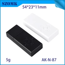 중국 WiFi USB 플라스틱 인클로저 블루 부스 전자 주택 케이스 AK-N-87 제조업체