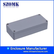 China anodized die cast aluminum waterproof enclosure for electronic device AK-AW-24 150 X 64 X 36 mm manufacturer