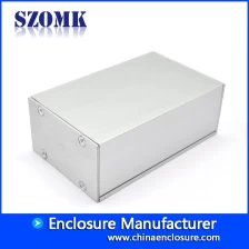 China custom handheld electronic aluminum box enclosure for pcb AK-C-B78 30*50*80mm manufacturer